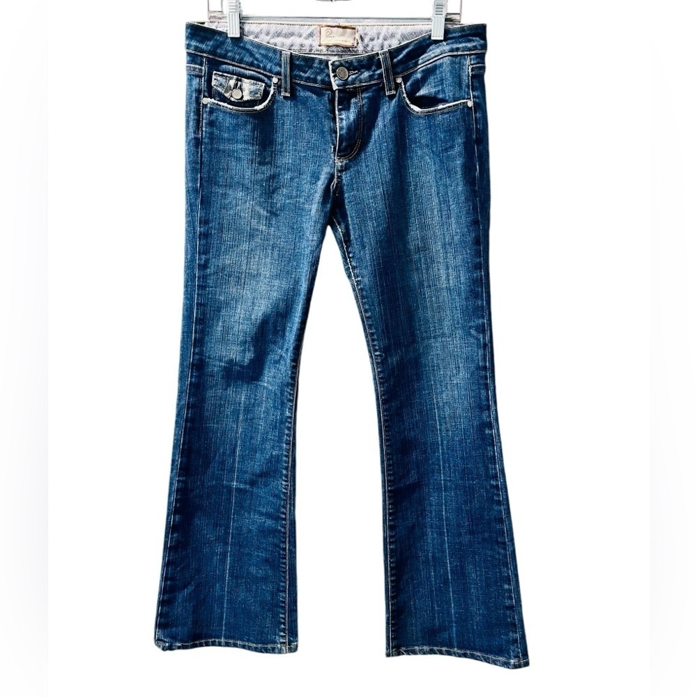 Paige FairFax Bootcut Medium Wash Women's Jeans Size 30x30 Casual Denim Boho